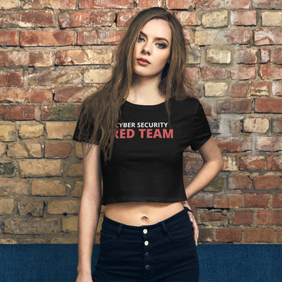 Cyber Security Red Team - Women’s Crop Tee