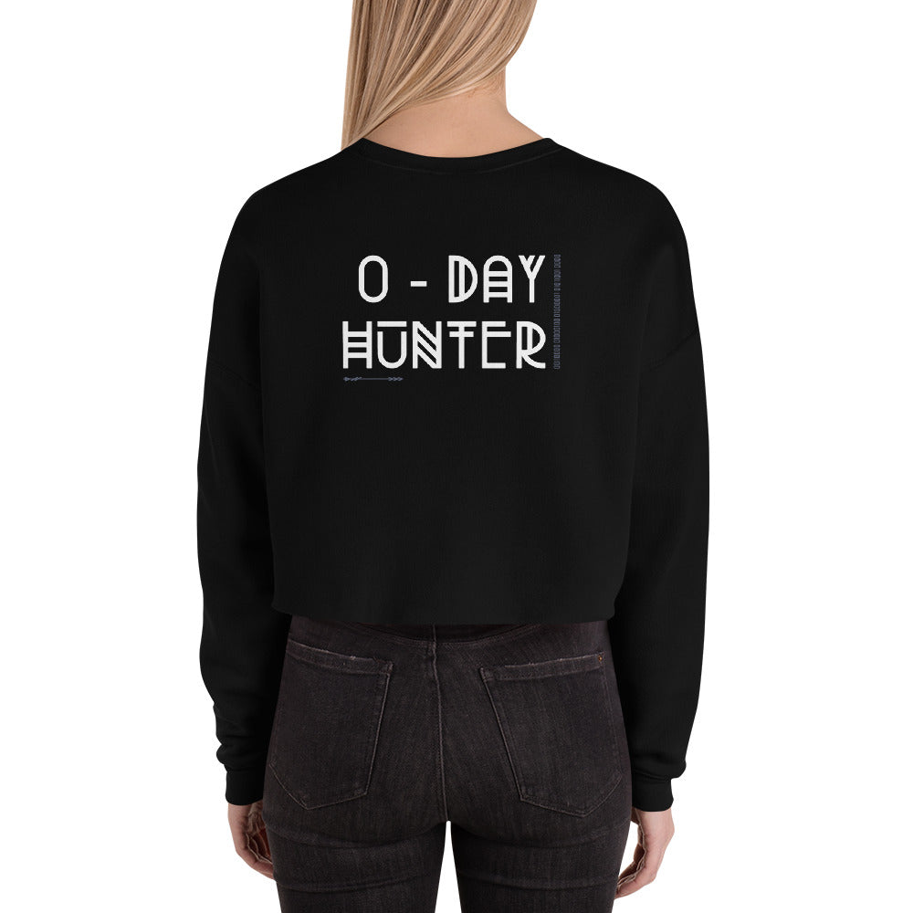 0 - Day Hunter - Crop Sweatshirt (back print)