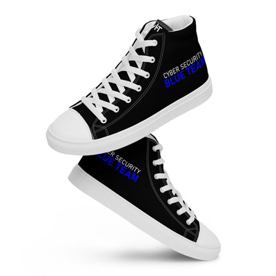 Cyber Security Blue team V4 - Women’s high top canvas shoes