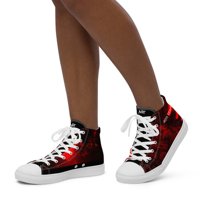 Cyber security Red Team V9.0 - Women’s high top canvas shoes