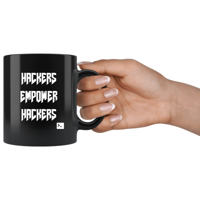 Hackers empower hackers - Mug